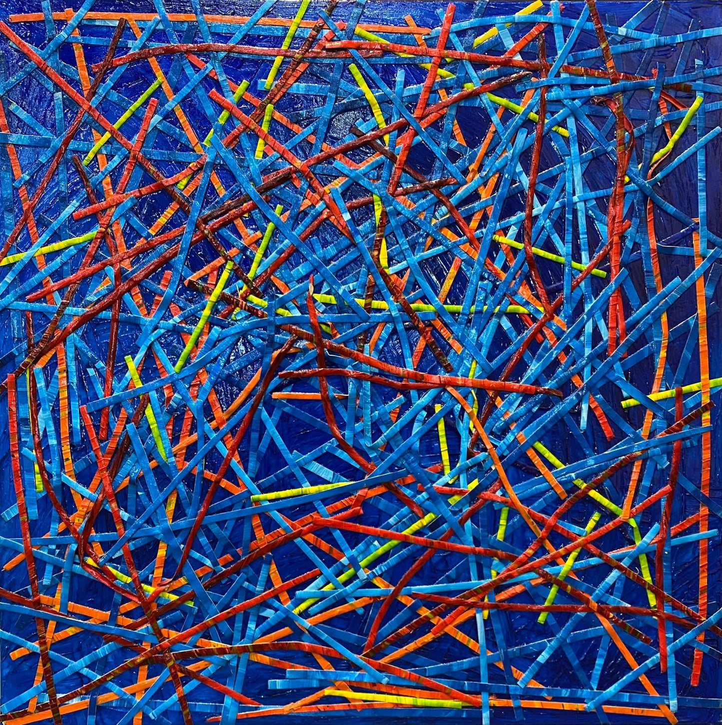 Deryk Houston painting Floating Strands Art Works Gallery