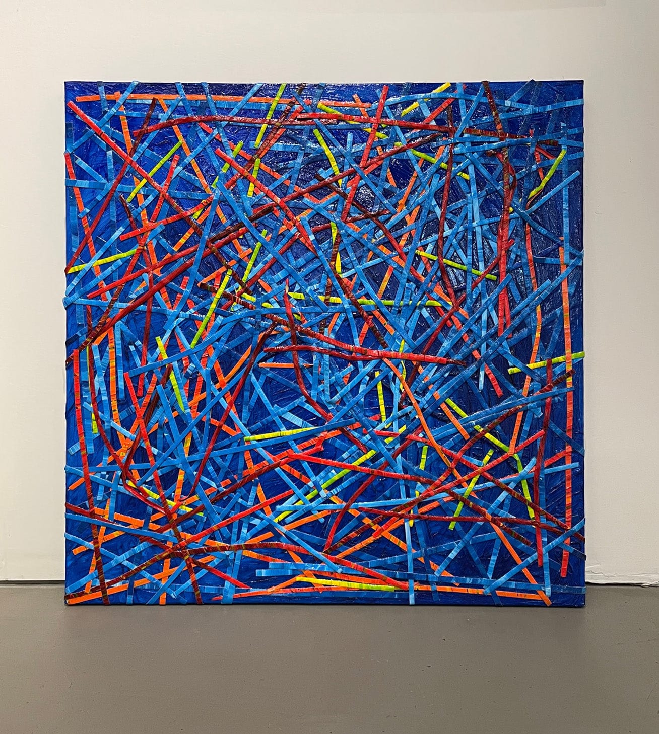 Deryk Houston painting Floating Strands Art Works Gallery