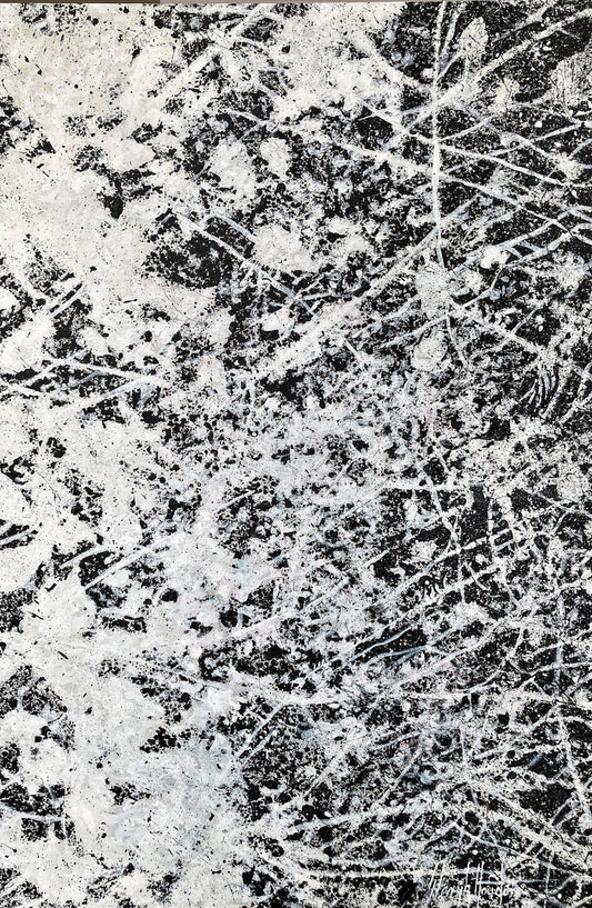 Deryk Houston painting Seeds Art Works Gallery