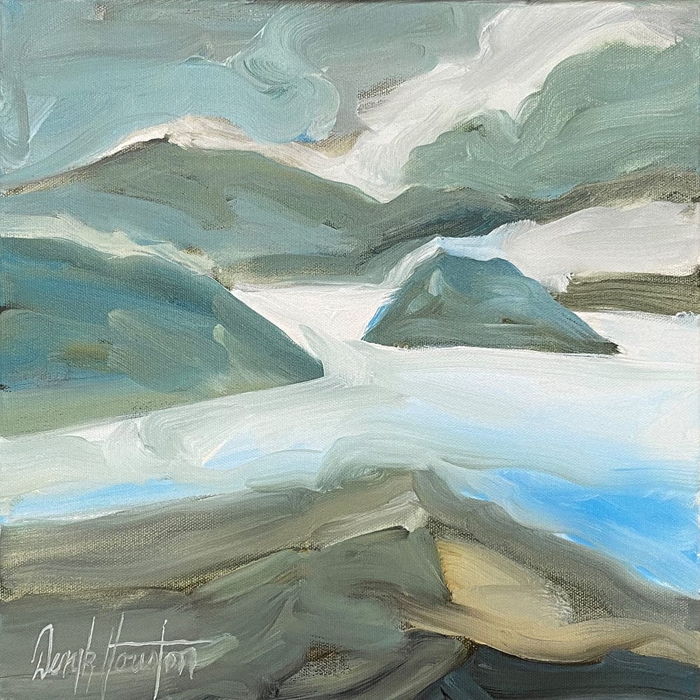 Deryk Houston painting Warm Passage Art Works Gallery
