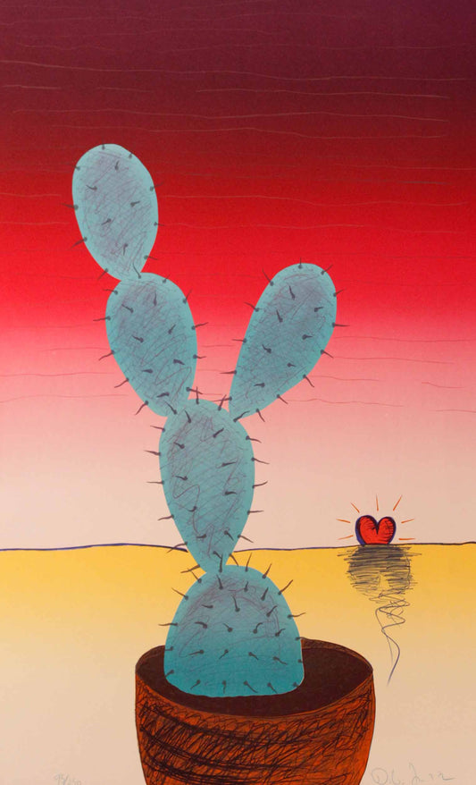DG Smith limited edition Tri Chrome Cactus Art Works Gallery