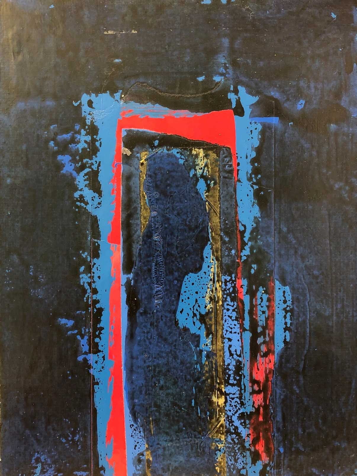 Eldon Underhill painting Blue Threshold Art Works Gallery