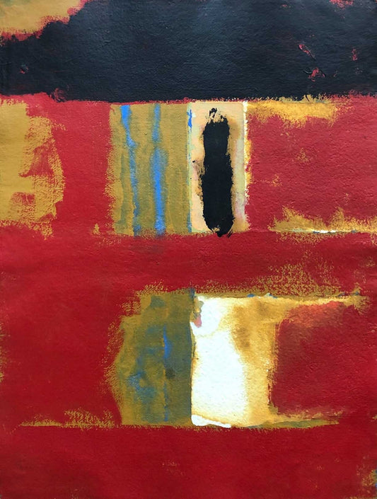 Eldon Underhill painting Red Distance Art Works Gallery