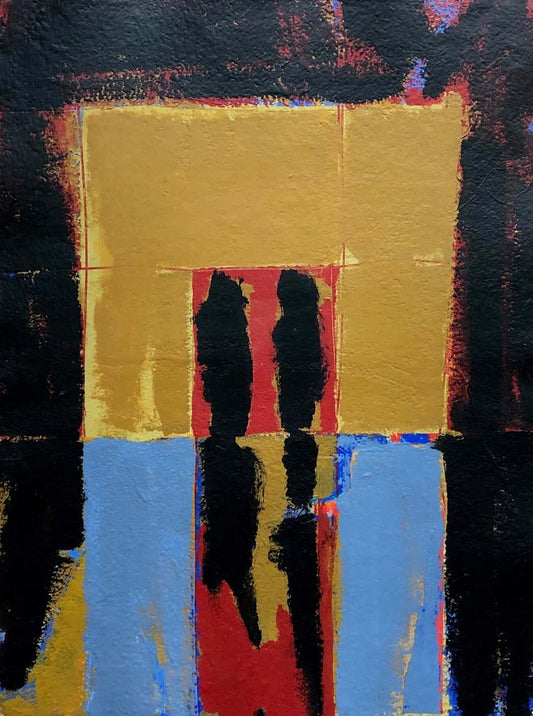 Eldon Underhill painting Right After Art Works Gallery