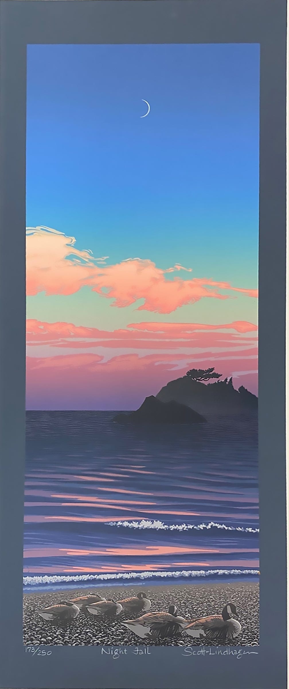 Elizabeth Scott limited edition Night Fall Art Works Gallery