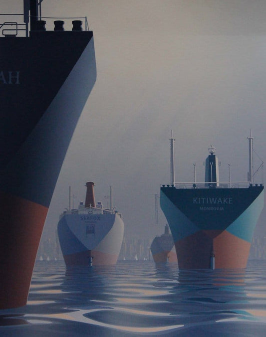Elizabeth Scott limited edition Port of Call - Vancouver Art Works Gallery