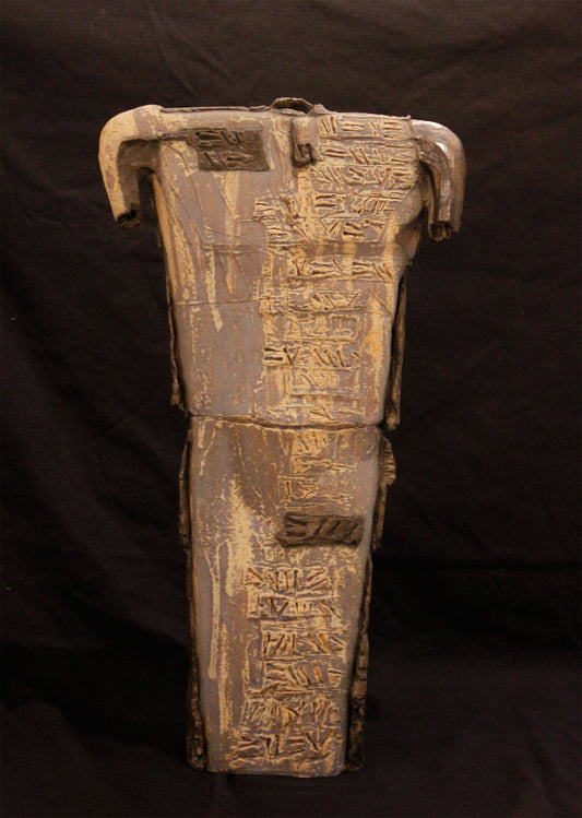 Eva Lapka sculpture Exhausted Sound Of A Distant Sigh Art Works Gallery