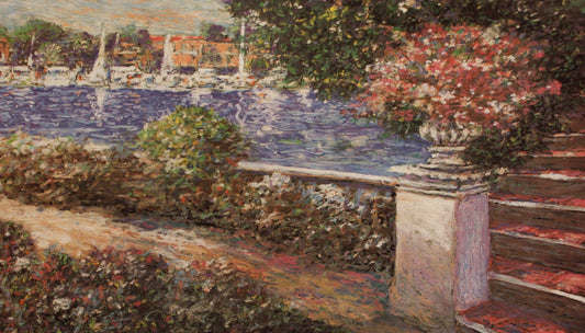 Frank Caldwell limited edition Entrance To The Villa Art Works Gallery