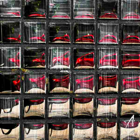 Georgy Korablev photo Red Car Progression, framed Art Works Gallery