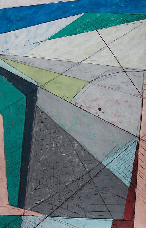 Helen Sayshen Shallow Plane II - Med Art Works Gallery