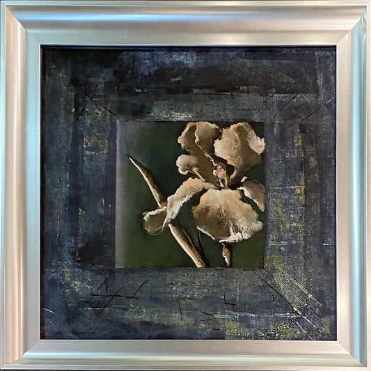 Helen Zarin Floral Glance Ls, framed Art Works Gallery