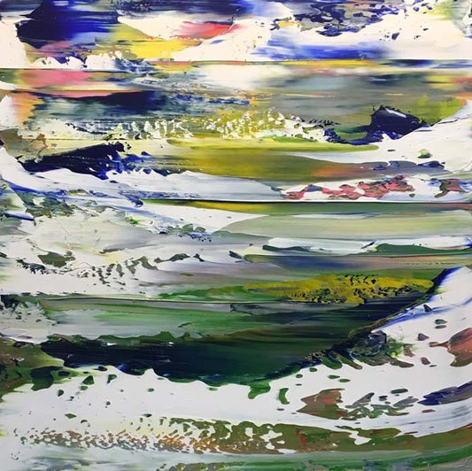 James Leonard painting View Front Art Works Gallery