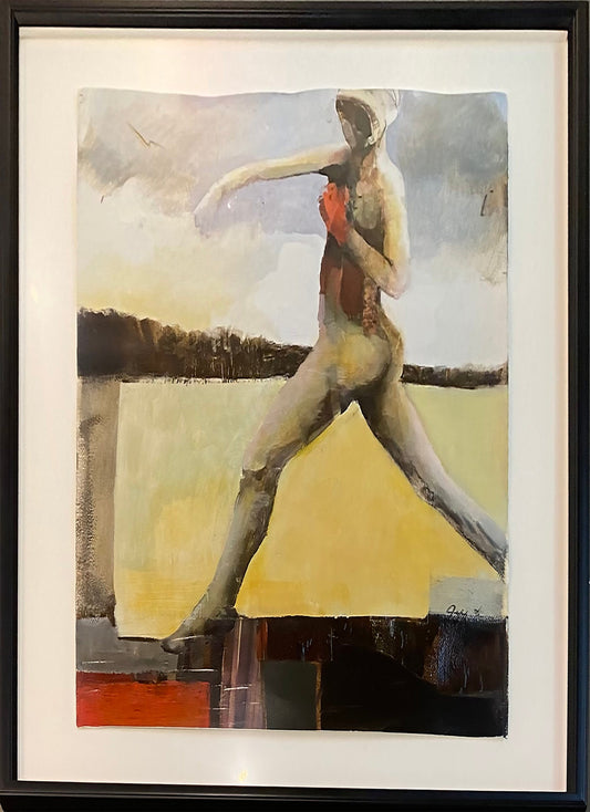 Jeff Lange Figurative, framed Art Works Gallery