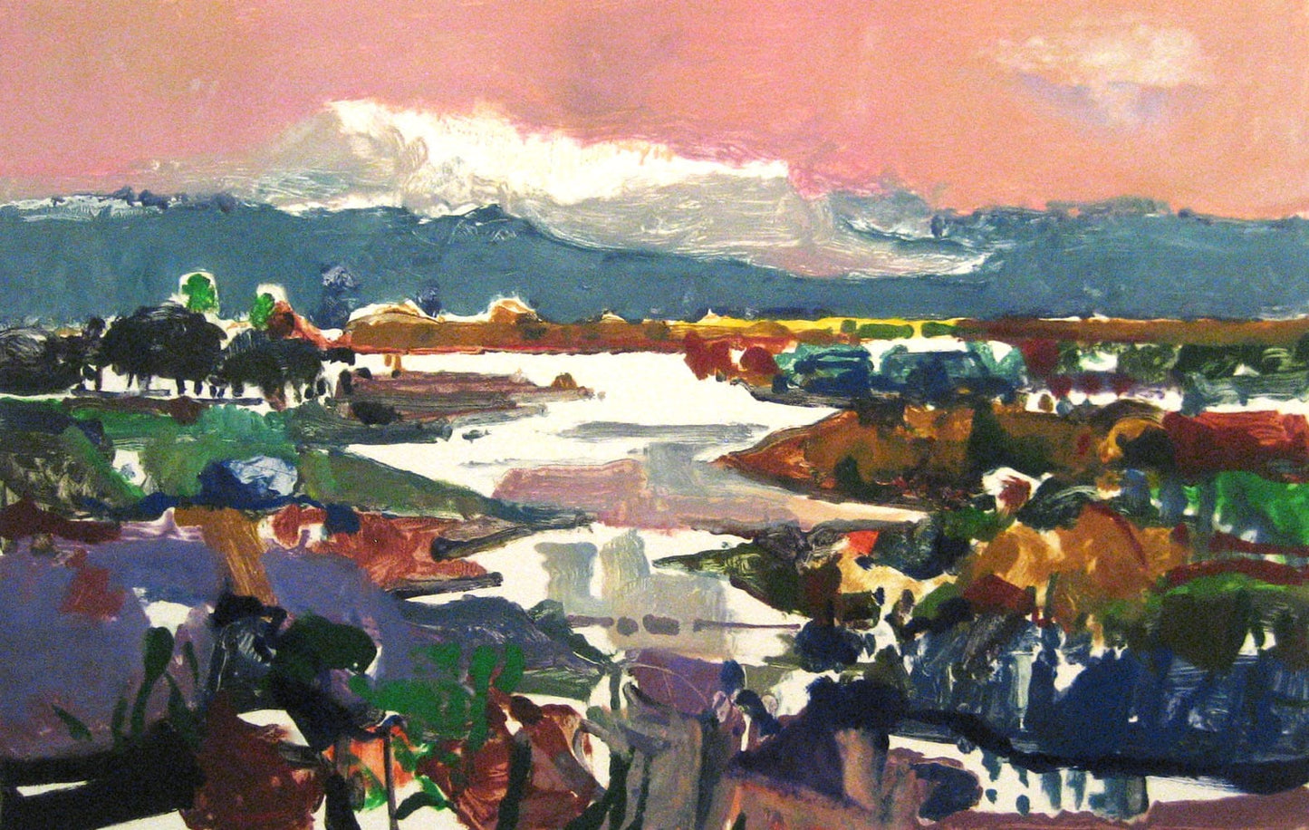 John Maxon limited edition Violet Splendor Art Works Gallery
