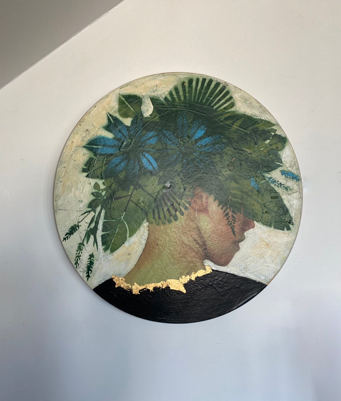 Julia Rivera painting Love can breathe and grow and live when we not only receive it, but give it back Art Works Gallery