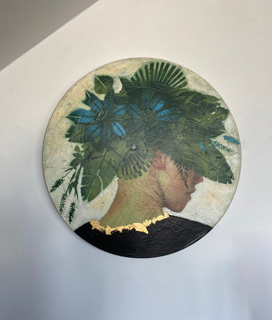 Julia Rivera painting Love can breathe and grow and live when we not only receive it, but give it back Art Works Gallery