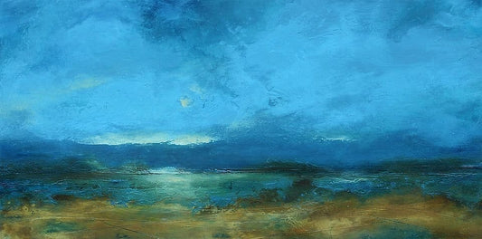 Kathleen Menges painting Last Light Art Works Gallery