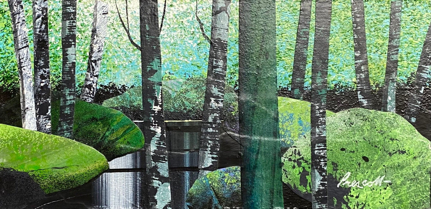 Ken Prescott painting Refuge Art Works Gallery