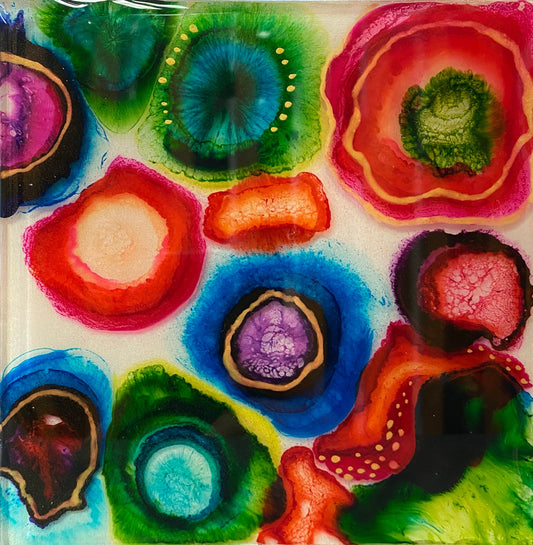 Kimberly Blackstock painting Fizz Art Works Gallery