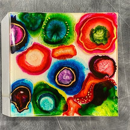 Kimberly Blackstock painting Fizz Art Works Gallery