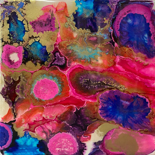 Kimberly Blackstock painting The Geologist Goody Bag Art Works Gallery