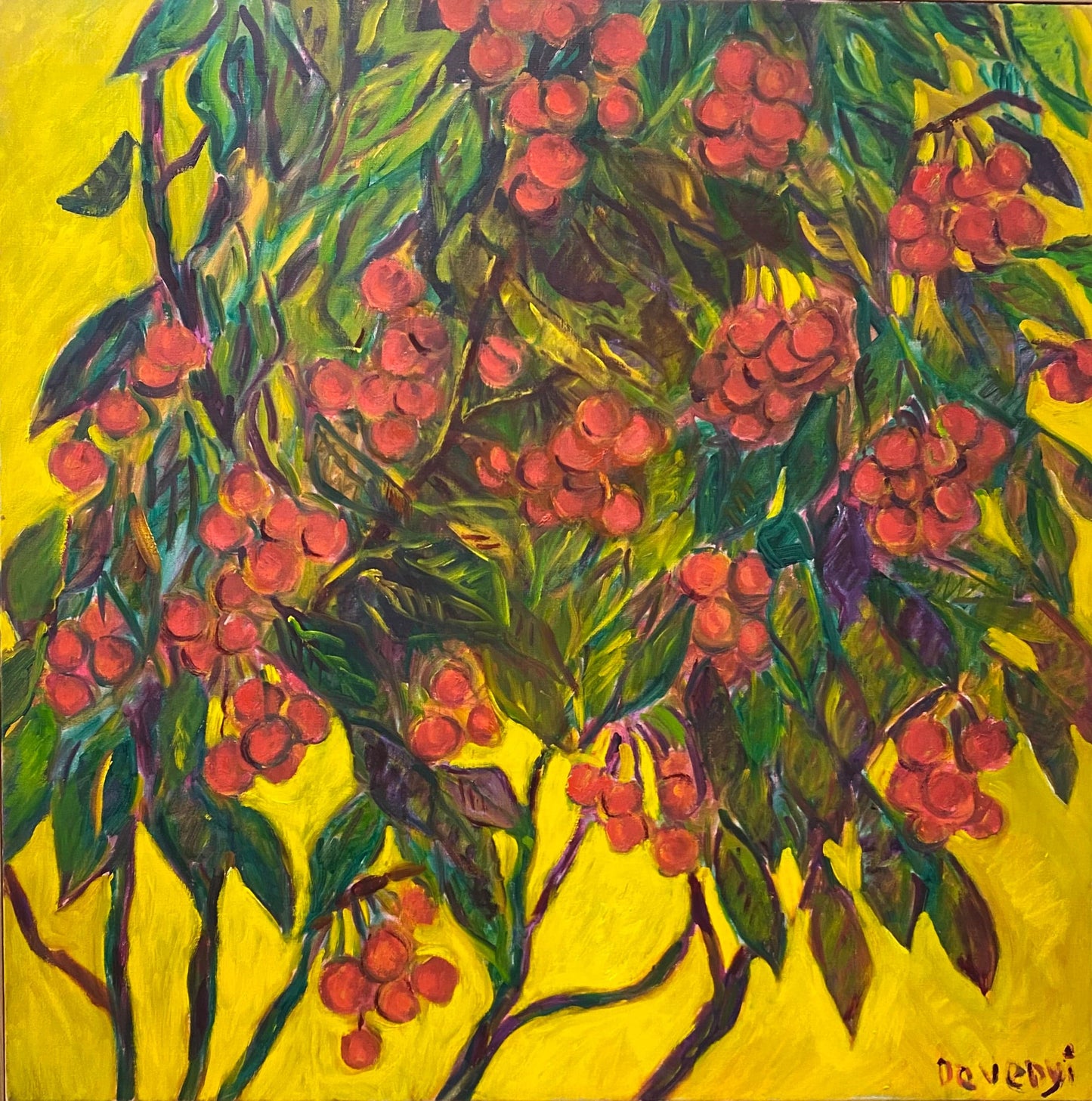 Margaret Devenyi painting Bountiful Art Works Gallery