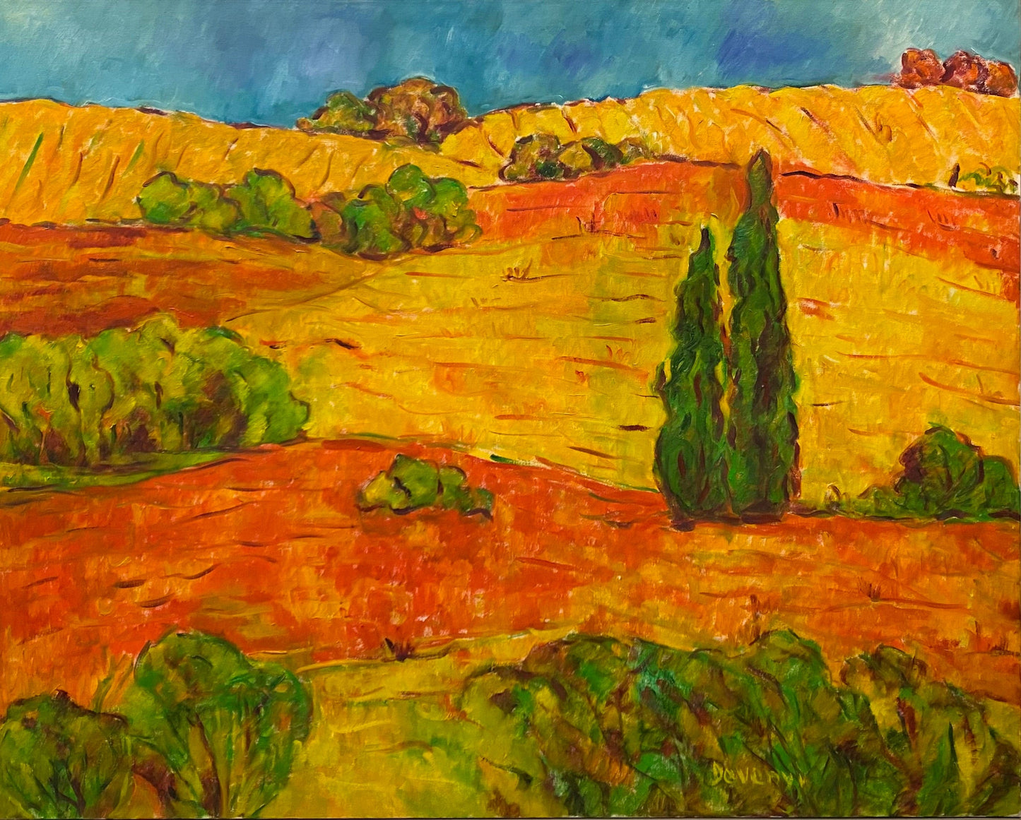 Margaret Devenyi painting The Palette of Autumn Art Works Gallery