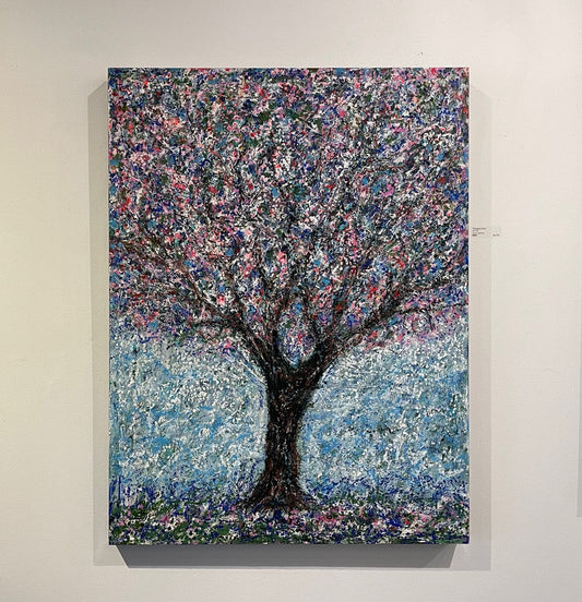 Marie Danielle Leblanc painting Majestic Bubbling Tree Art Works Gallery