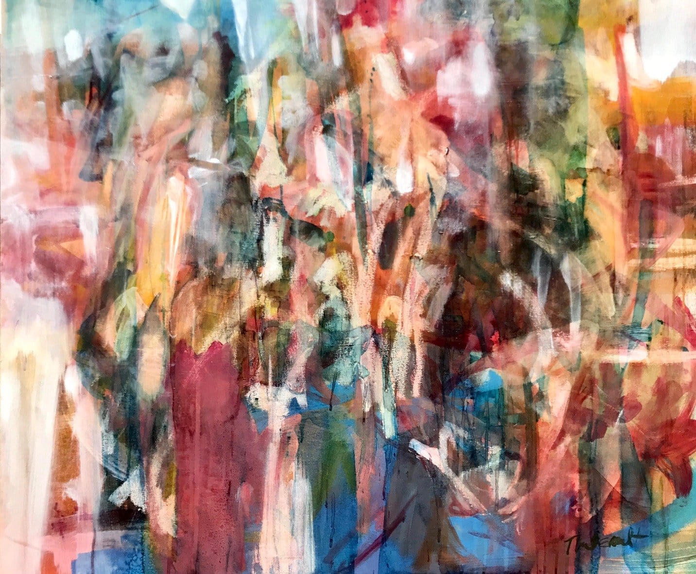 Mark Thibeault painting Untitled (Fall) Art Works Gallery