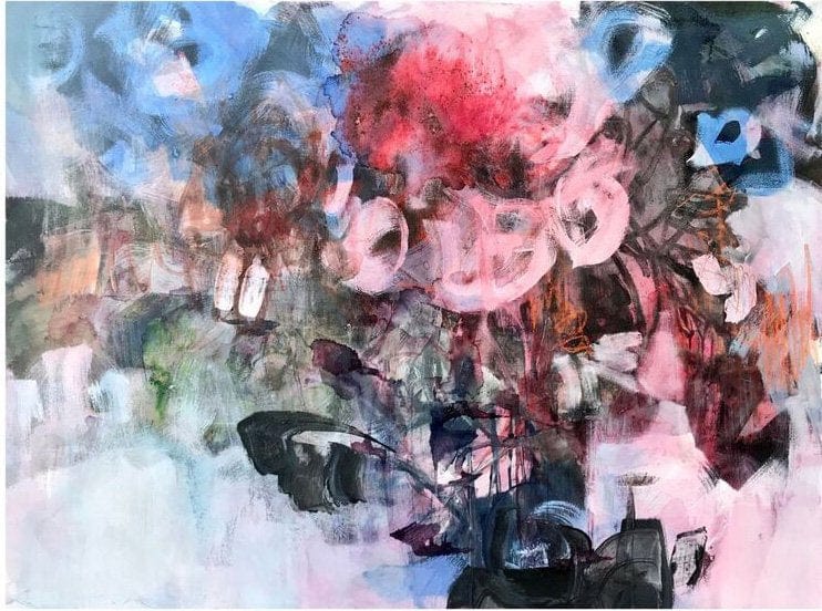 Mark Thibeault painting Untitled (Field) Art Works Gallery