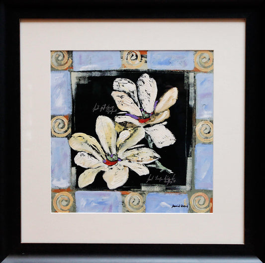 Martin Quen limited edition Season in Bloom, framed Art Works Gallery