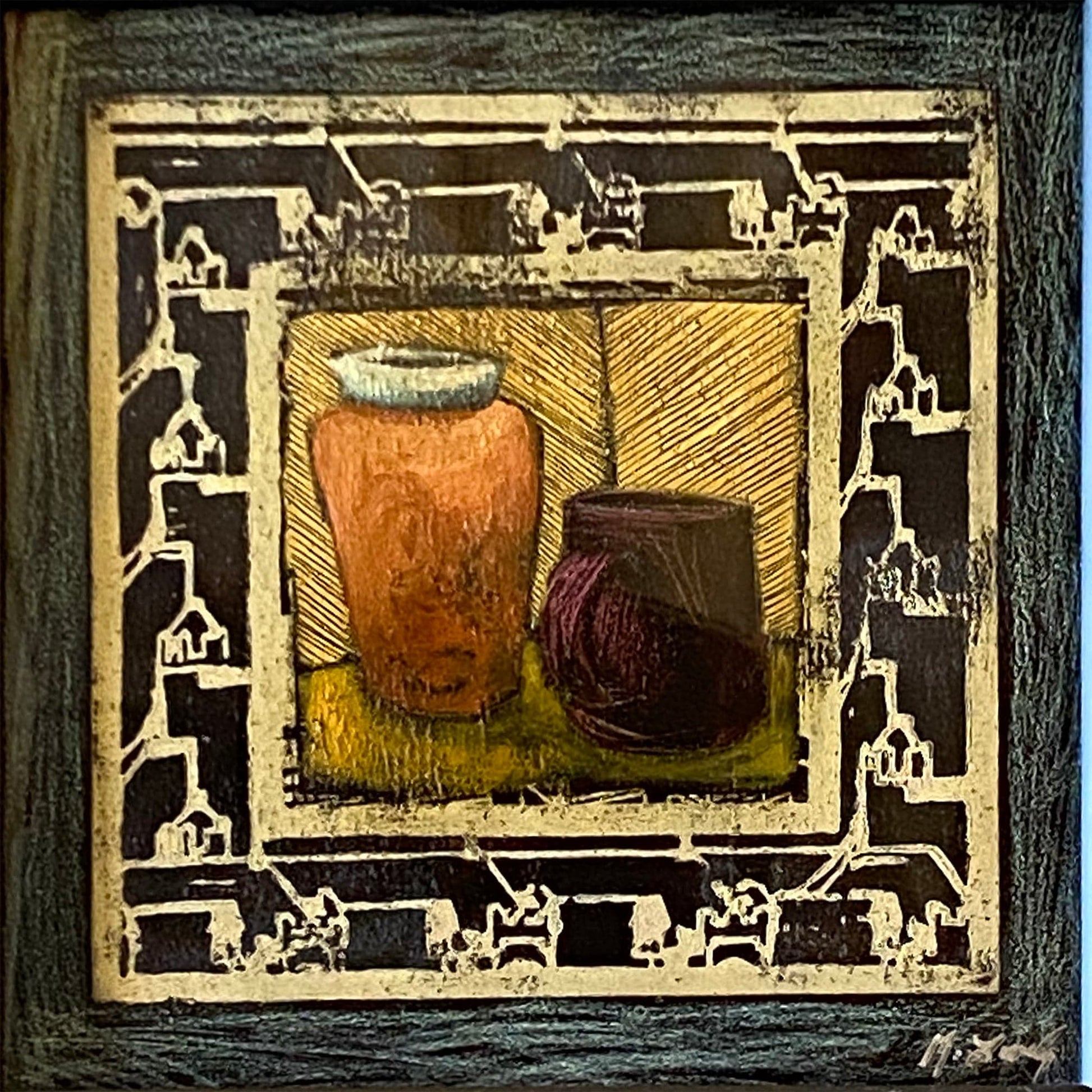 Matt Lively Commoners Sm II, framed Art Works Gallery