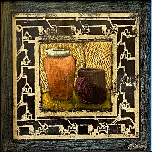 Matt Lively Commoners Sm II, framed Art Works Gallery