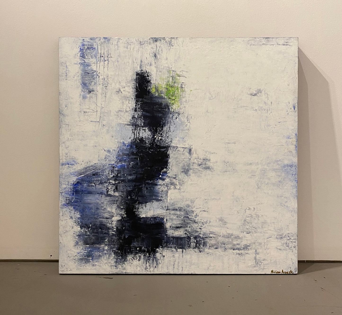 Miriam Aroeste painting What Will Happen Next Art Works Gallery