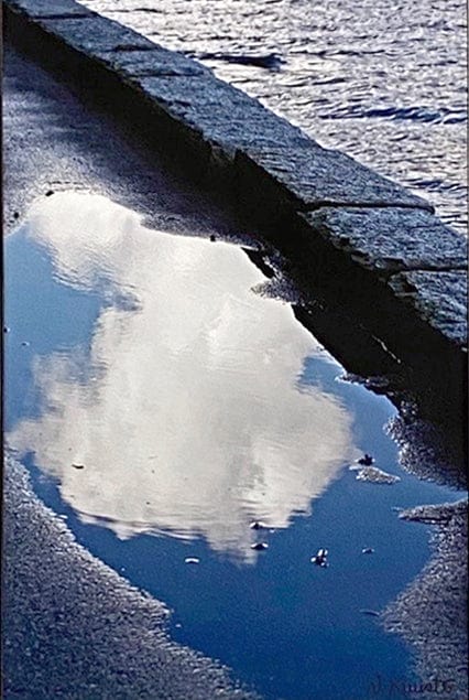 Nansi Kivisto photo Sea Wall Window, framed Art Works Gallery
