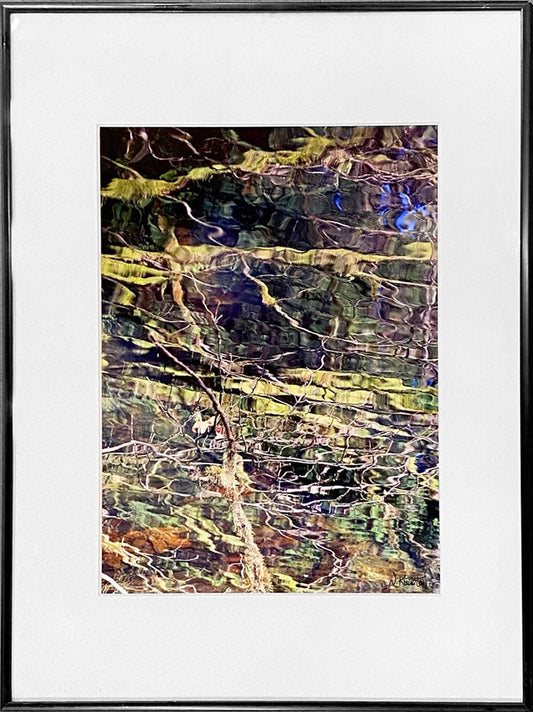 Nansi Kivisto photo White Pine Abstract, framed Art Works Gallery