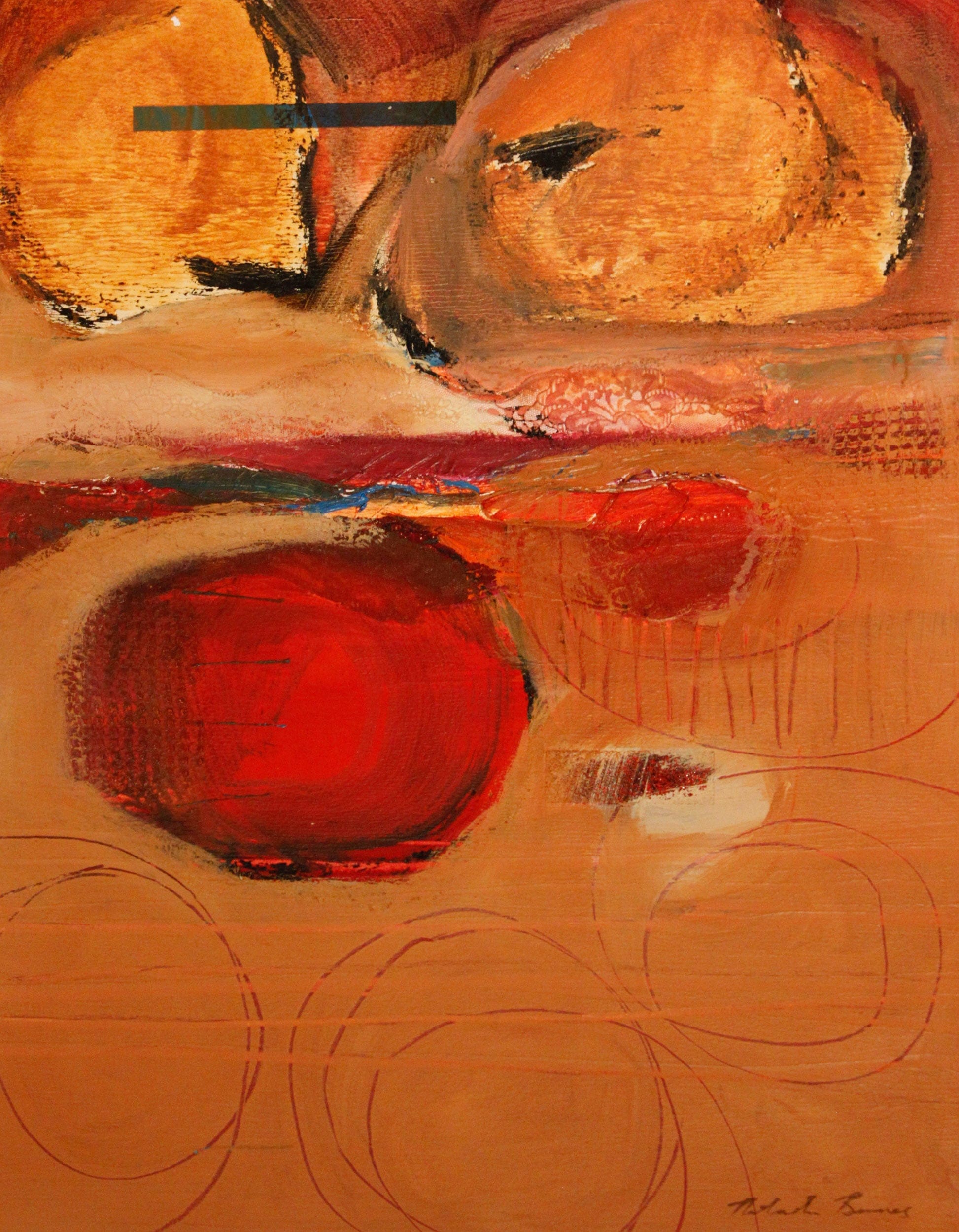 Natasha Barnes Large Abstract Art Works Gallery