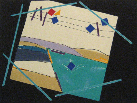 Paul Taylor Walking on the Line I Art Works Gallery