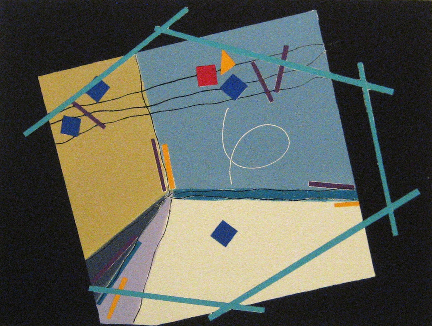 Paul Taylor Walking on the Line II Art Works Gallery