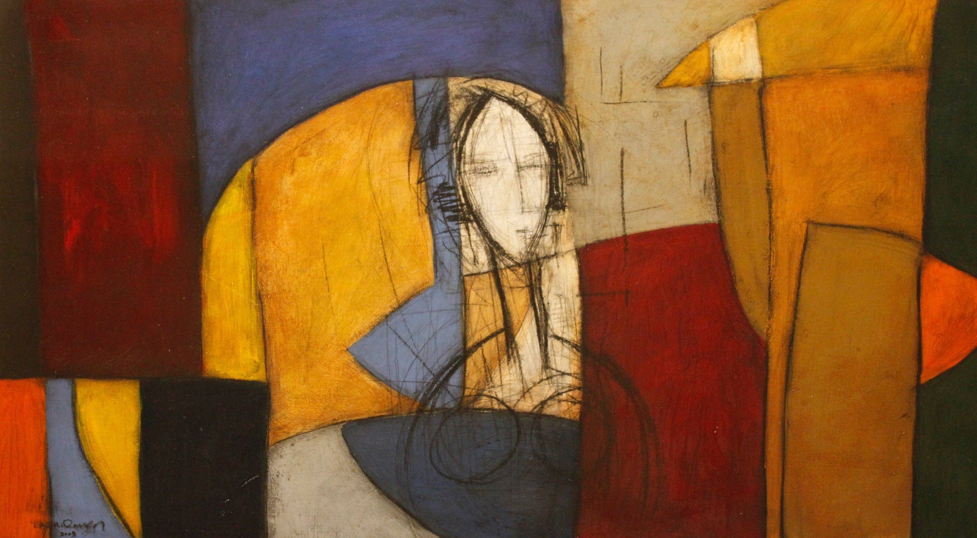 Rez Raven Untitled Original Art Works Gallery