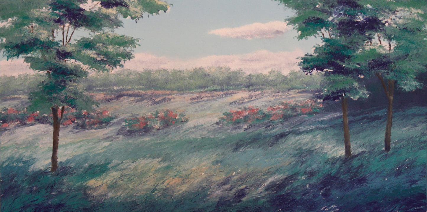 Richard Hall Approaching The Garden Art Works Gallery