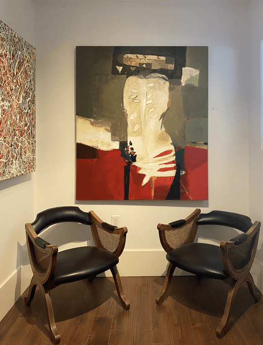 Riyadh Ghenea painting All There Art Works Gallery