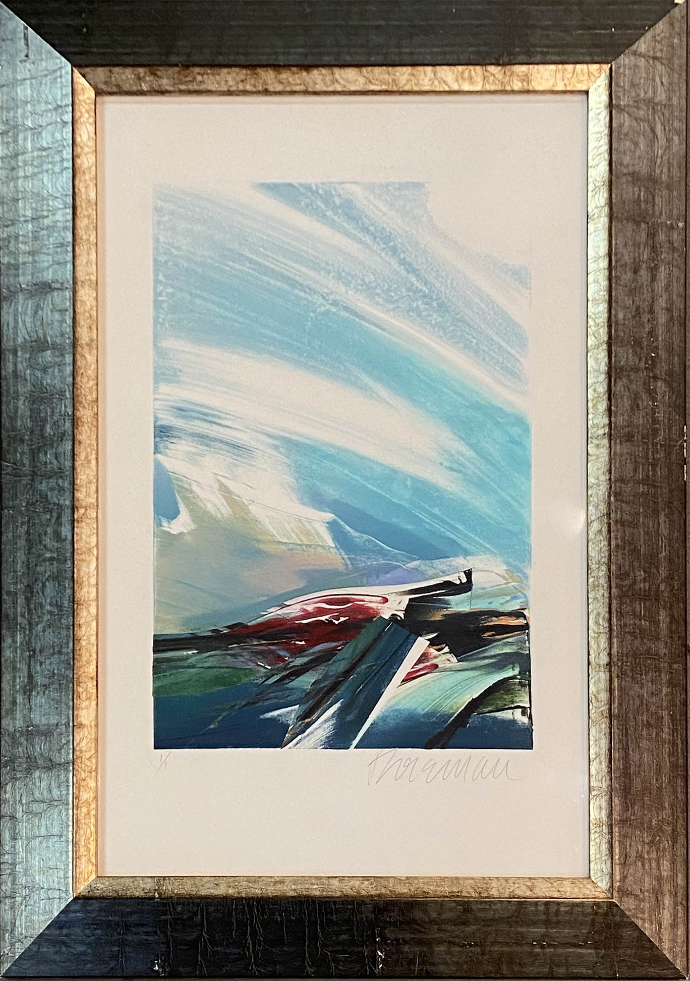 Robert Boreman Untitled 520, framed Art Works Gallery