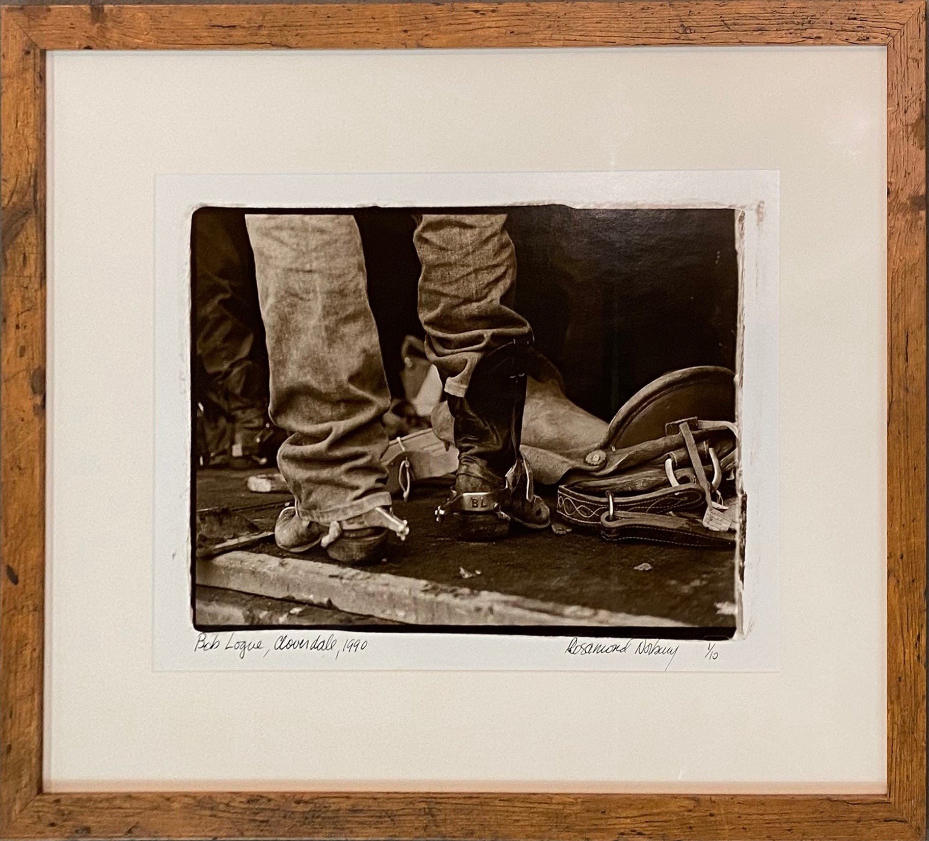 Rosamond Norbury photo Bob Logue 1/10, framed Art Works Gallery