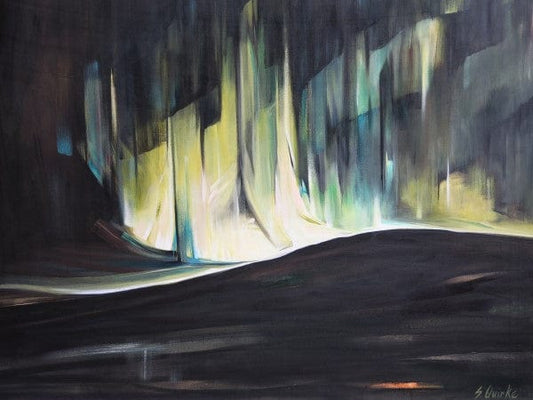 Sharon Quirke painting Aurora 7 Art Works Gallery