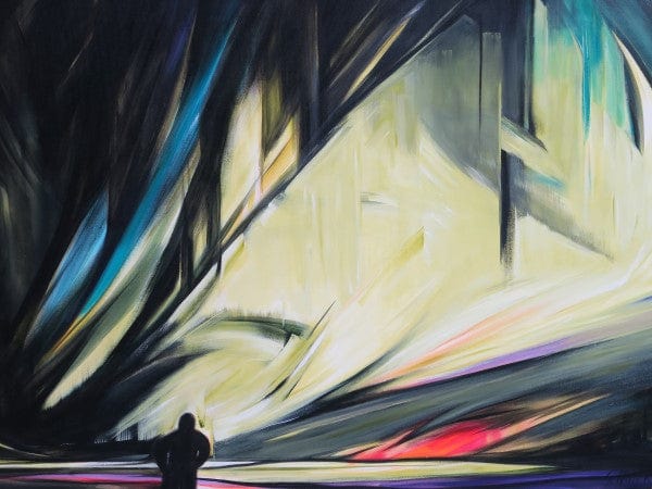 Sharon Quirke painting Aurora 9 Art Works Gallery