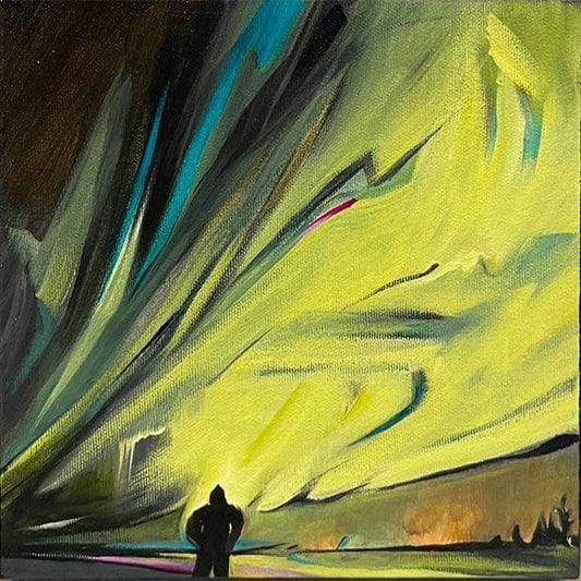 Sharon Quirke painting Northern Sky #2 Art Works Gallery