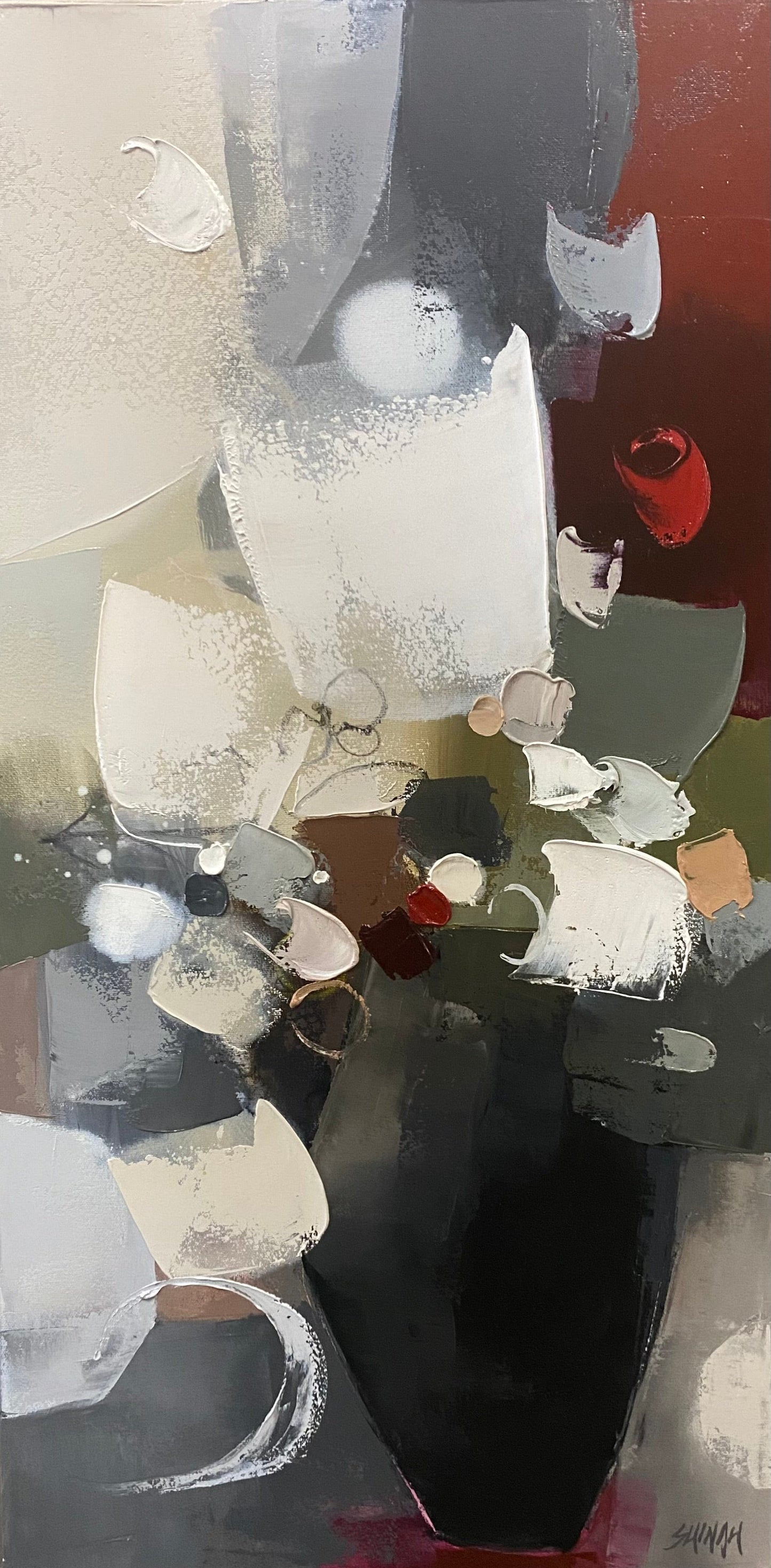 Shinah Lee painting Wish II Art Works Gallery
