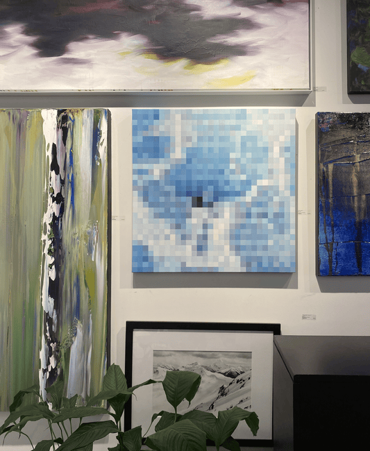 Steve Fortier painting Sea Foam Art Works Gallery