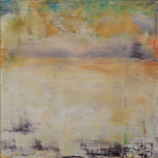 Sue Daniel painting The Faces of Nature 13/15, framed Art Works Gallery